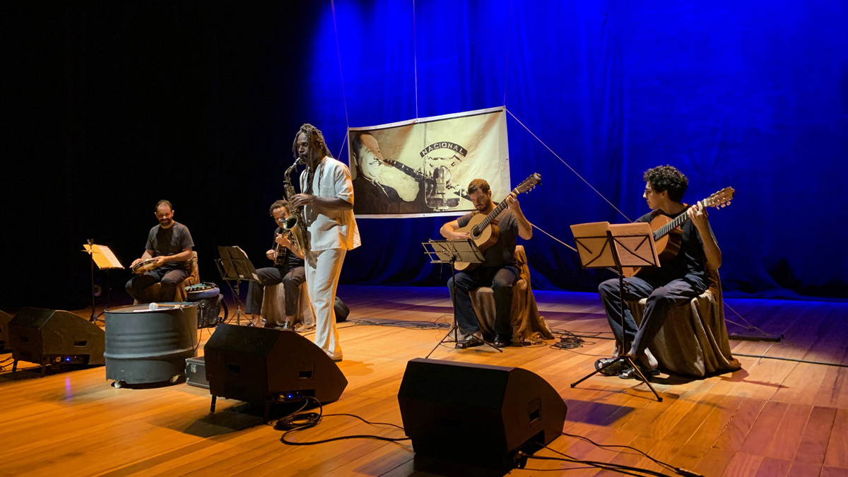 Apresentação do espetáculo